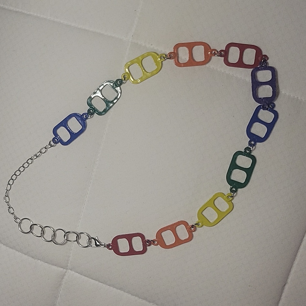 Rainbow, Handmade LQBTQ+ Pride Necklace